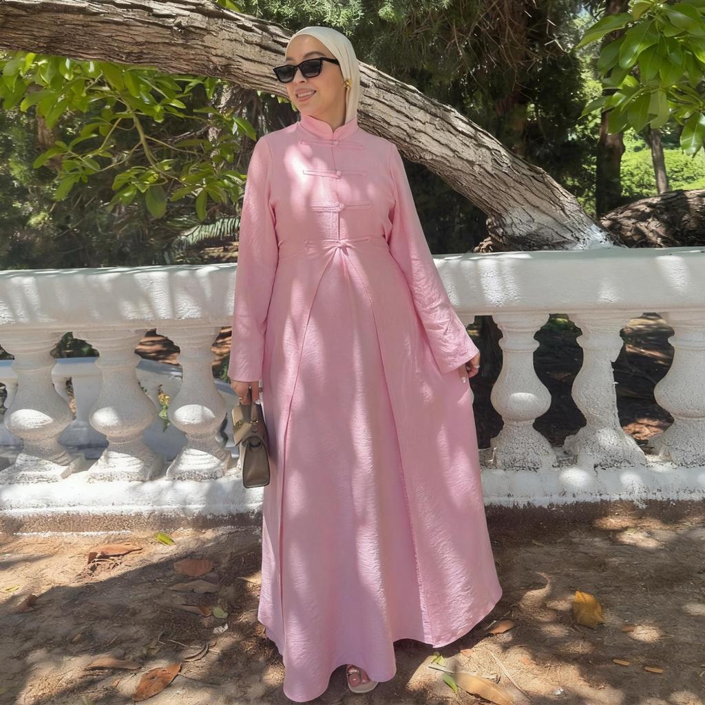 Elegant Inner Wear & Cardigan Two-Piece Set LR1124 - Loriya Dubai Middle East Collection
