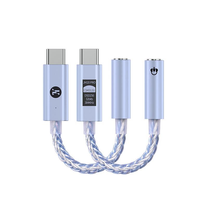 

Type-C Mobile Audio Decoder and Headphone Amplifier (CS43131) Compatible with Apple Devices