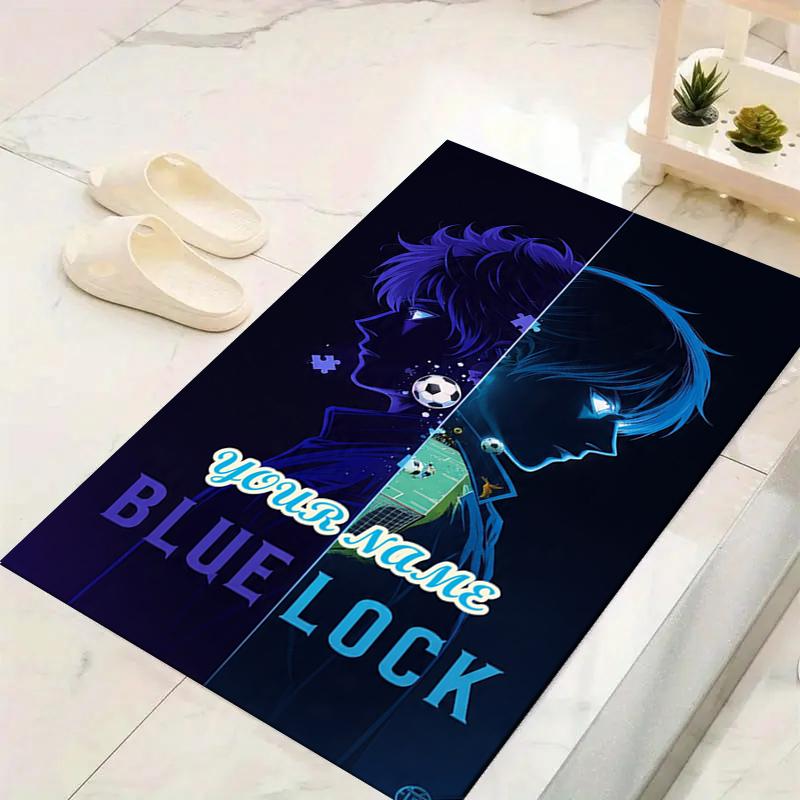 Custom 1Pc Anime Characters Poster Rug Office Carpet Indoor Outdoor Entrance Doormat Nonslip Soft And Comfortable Living Room D29159