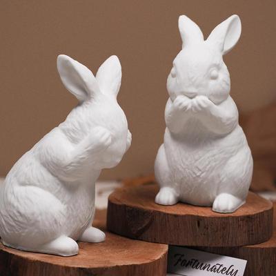 Multi-style Rabbit Silicone Candle Mold Easter Animal Cute Rabbit Aromatherapy Plaster Soap Resin Mould 3D Crafts Casting Tool