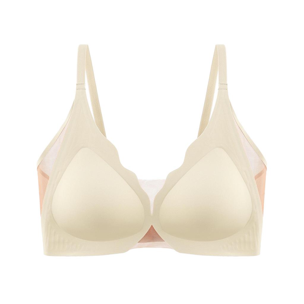 Breathable Mesh Seamless Slimming Bra - Foundation Invisible Wrap