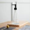 Liquid Soap Dispenser Bottle for Hand Soap, Lotion, Dishwashing Detergent, and Shampoo. Stylish Glass Liquid Soap Dispenser with Refillable Container
