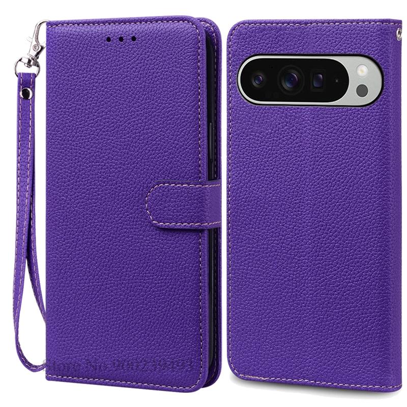 For Google Pixel 9 Case Google Pixel 9 Pro XL Case Wallet Flip Leather Cover For Google Pixel 9 Pro Case Pixel9 9Pro Etui Fundas