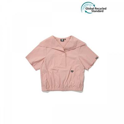 Women S Sailor Collar Short Sleeve Anorak