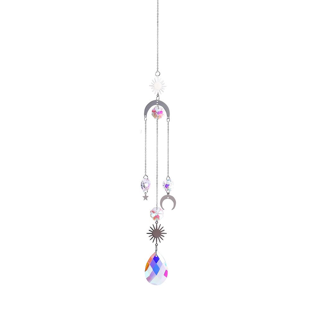 

Lotus Star Moon Sun Catcher Celebration Decor DIY Installation Enchanting Light Displays Sturdy Metal Chain For Christmas China Mainland
