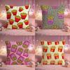 Crispy French Fries Pop Cushion Cover Premium Comfort Reversible Pillow Cove Two In One Design for Any Room  Car Interior