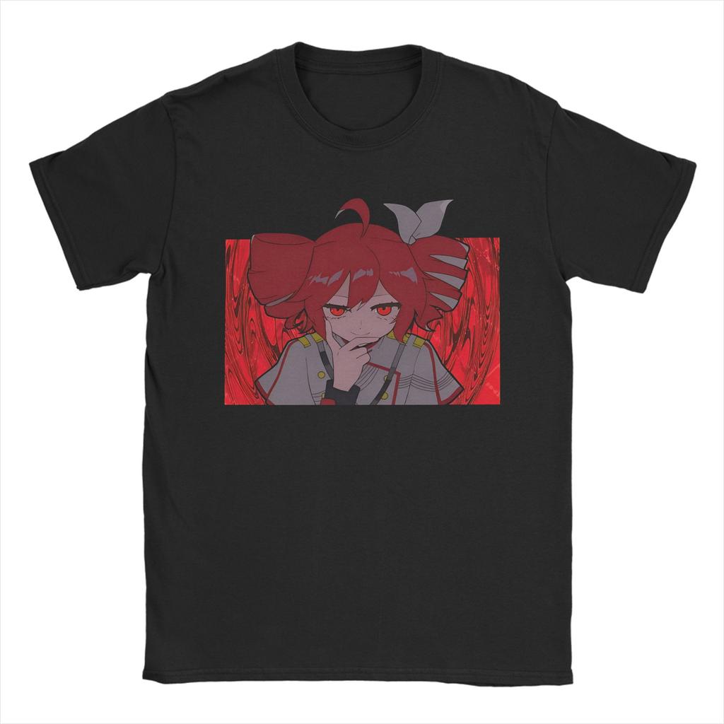 Unisex Unisex Tshirt Kasane Teto Funny Pure Cotton Tees Short Sleeve Anime Kawaii T Shirts Crew Neck Clothes Classic