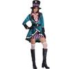 Plus Size Halloween Female Magician Costume (S-XXL)