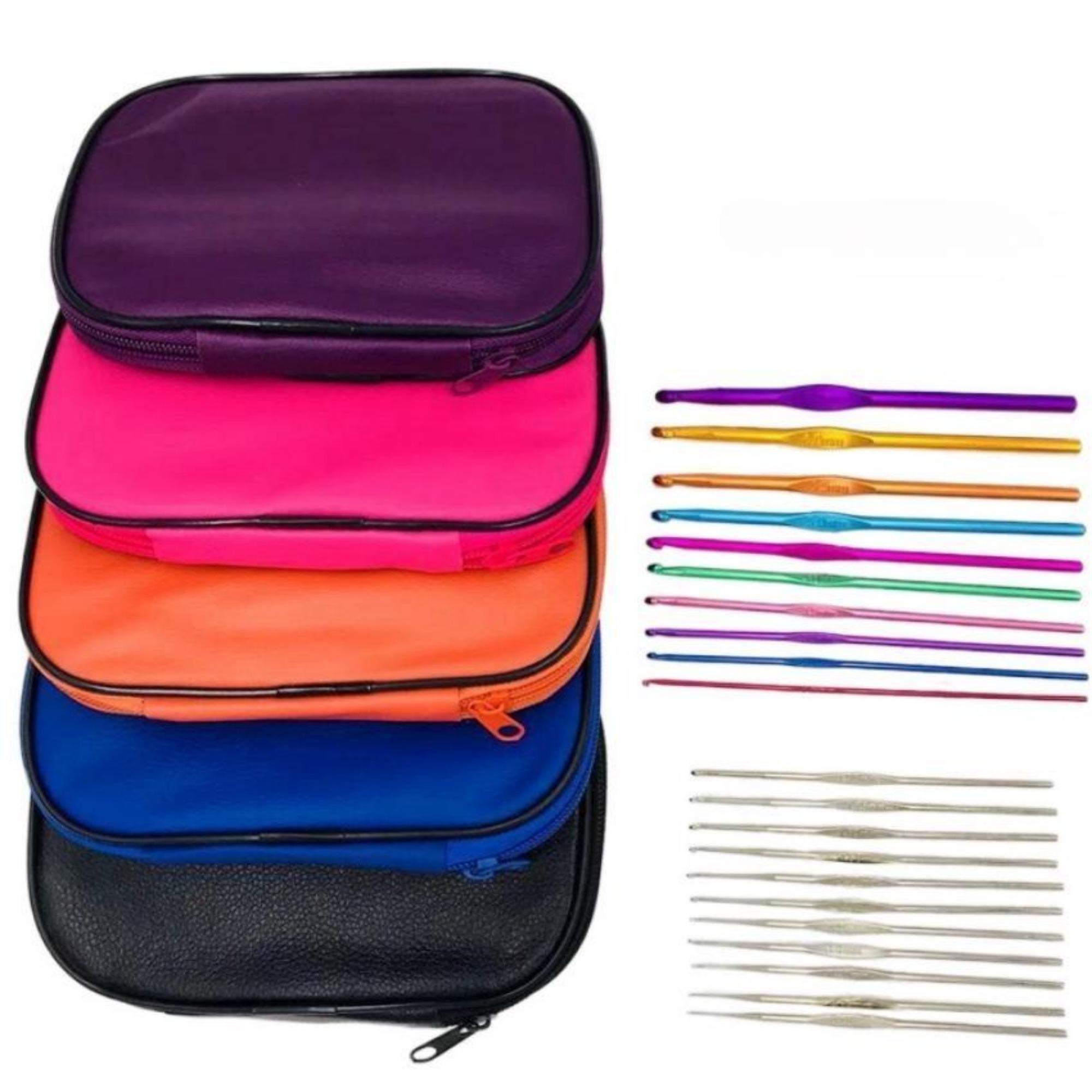 

Набор инструментов для вязания свитера, 22 набора металлических вязальных крючков, включая 100 наборов аксессуаров «сделай сам» 100PCS розовый