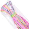 30m 4mm 7-core Colorful Braided Paracord for DIY Crafts & Woven Bracelet Accessories