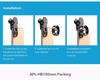 Clip on Cell Phone Camera 100mm Macro Lens with Light Aluminum Alloy Compatible with 98% Smartphones & Tablets