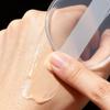 Super Soft Transparent Silicone Powder Puff – 9CM, Non-Absorbing & Non-Sticky Makeup Tool