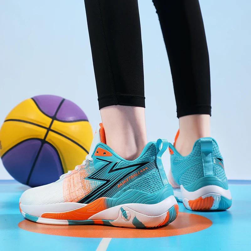 Fashion New Men Basketball Shoes Breathable Non-Slip Free Shipping Original Sports Male Training Comfortable Basketball Sneakers Shoes