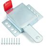 Heavy Duty Slide Latch Galvanized Steel Door Locking Kit Essential Garage Door Locks  Garage Doors