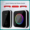 Smart Wireless Doorbell with Long-Range Remote Control & Flashing Light for Elderly