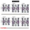 2D flat printing 2pcs Drapes Geometric Floral Blackout Polyester Party Decorations Suitable for All Occasions decorate