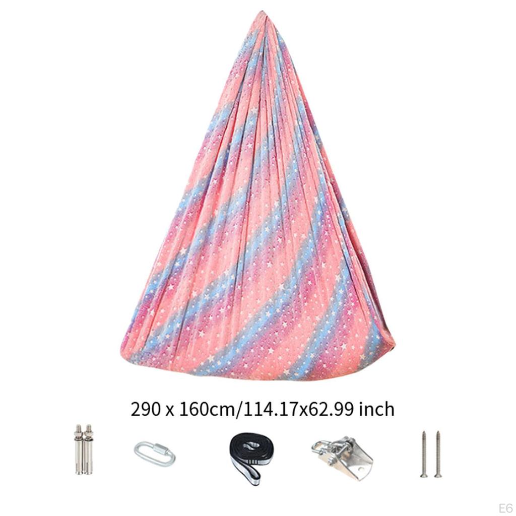 Yoga Hammock Ceiling Mount Starter Kit for Home Indoor Antigravity