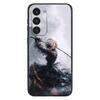 Game N-NieR Automata 2B Phone Case For Samsung Galaxy A20,21s,22,31,32,52,53,72,73,80,91 Soft Liquid Silicone Black Cover