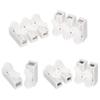 60pcs Wire Connector CH1 CH2 CH3 kit Quick Splice Lock Spring Wire Connector Screw Terminal Barrier Block for LED Strip Light