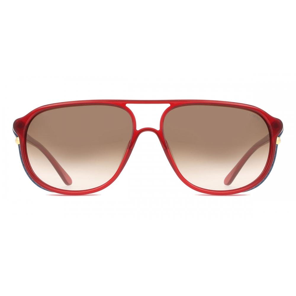 Унисекс солнцезащитные очки Lozza Sl1827m 0718 Red/58-15-140