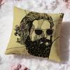 singer Father J-John MistyS Cushion Cover Premium Comfort Reversible Pillow Cove -Two in One Design for Any Room & Car Interior