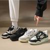 Women Vulcanize Shoes Autumn New Fashion Casual Matching Thick Sole Shoes Lace Up Sneakers Ladies Flat Shoes Zapatos De Mujer