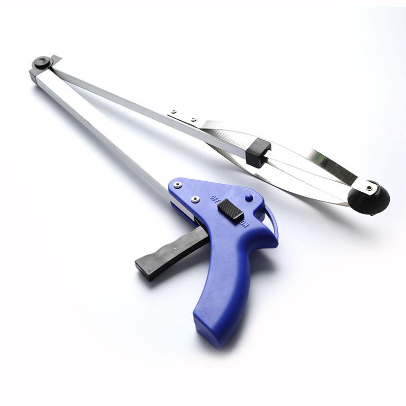 1Pcs Folding Household Garbage Picker Trash Grabber Waste Leaves Pick Up Clip