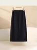 Luxe Black Sequin Midi Skirt - 2026 Spring Collection: Elegant, Slimming, Versatile, Hip-Hugging Straight Cut for Women