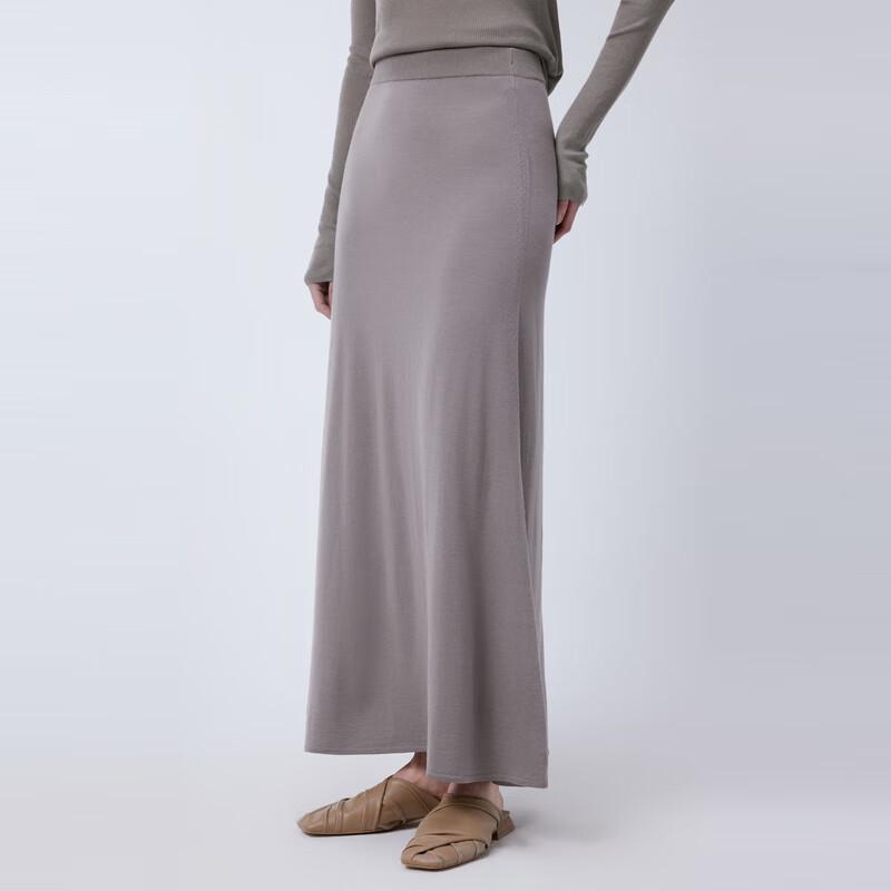 JNBY A-Line Wool Midi Skirt XS