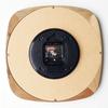 Interform Wall Clock Mauritz Wood Gold Sweep Movement CL-3932 30.5cm