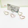 Heart-Shaped Double-Layer Metal Holder for Sticky Notes, Photos, Table Numbers, and Business Cards