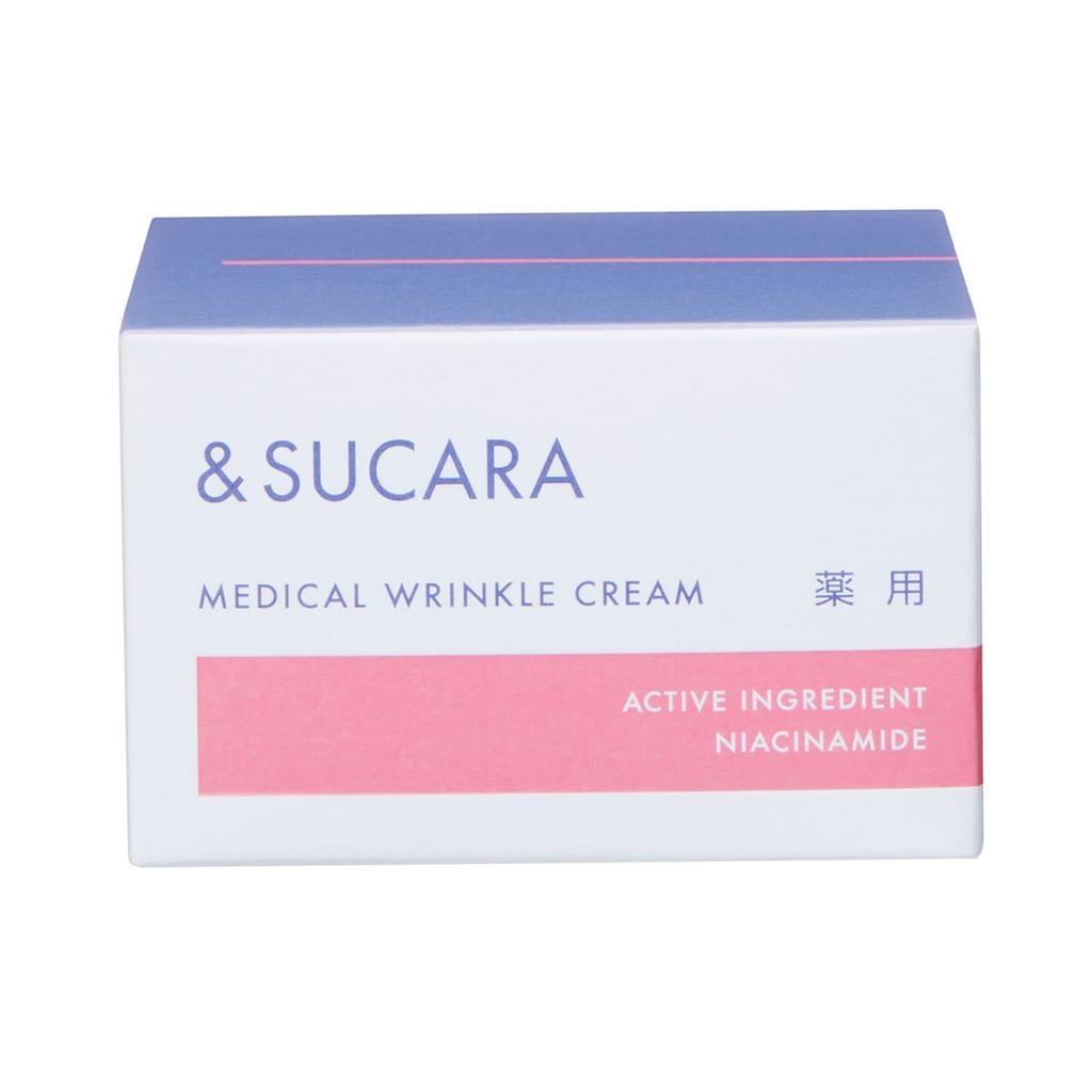 Medicated Wrinkle 30g age retinol vitamin C derivative &SUCARA Cream, Quasi-drug, [Improves wrinkles, whitening, firmness, moisturizing, wrinkles,