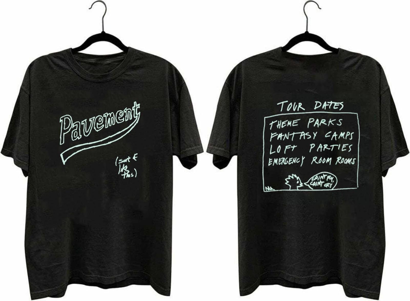 Pavement Band Soft Like This Tour Date T-Shirt Unisex S-5XL S