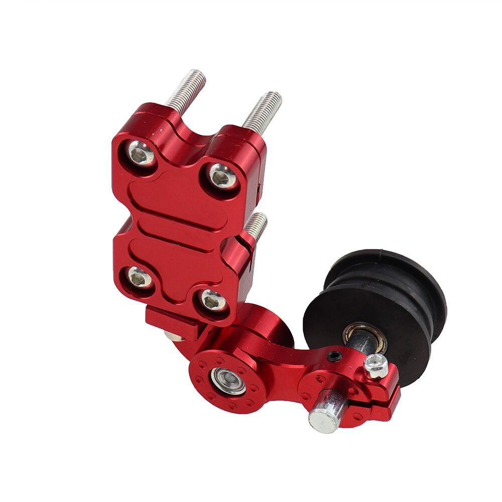 Universal Aluminum Black/Red/Silver/Blue/Gold Alloy  Adjuster Chain Tensioner Roller for Motorcycle /Chopper ATV