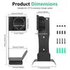 EV Charger Holder Wall Mounted Electric Vehicle Charging Cable Hook for J1772 Mobile Charger Cable Organizer Charger Accessories