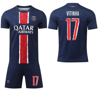 2024-25 Paris Saint-Germain (PSG) Edição da Liga dos Campeões #14 Duhail #10 Dembélé Camisas de Futebol