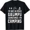 I'm Not Always Grumpy Sometimes I'm Camping Gift Unisex T-Shirt