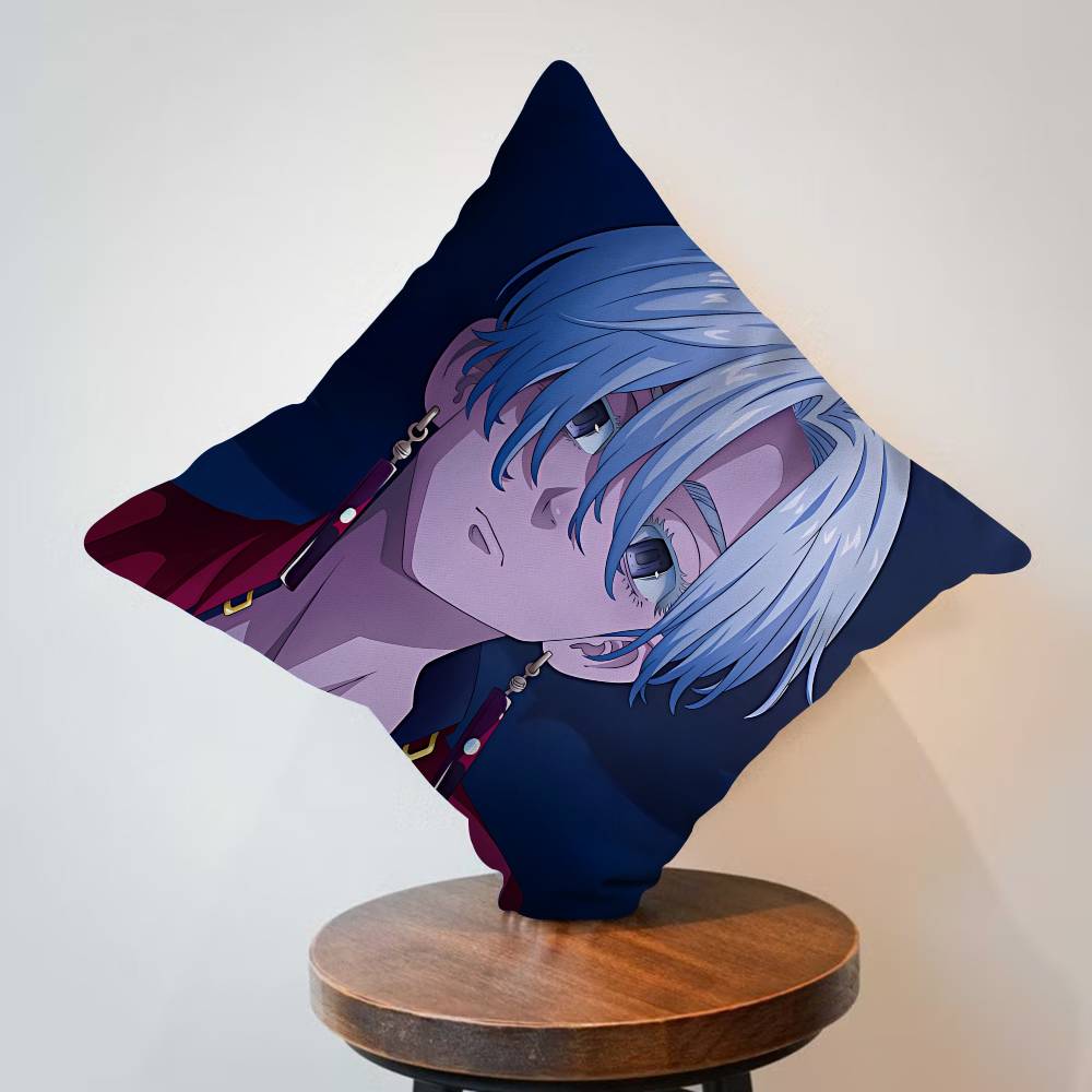 Anime Tokyo Revengers Personalized Pillow Dust Cover Bedroom Kids Party Decoration Pillowcase Birthday Children Gift