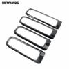 Interior Accessories For Ford Explorer     Carbon Fiber ide Door Handle Bowl Cover Trim Sticker Car Styling