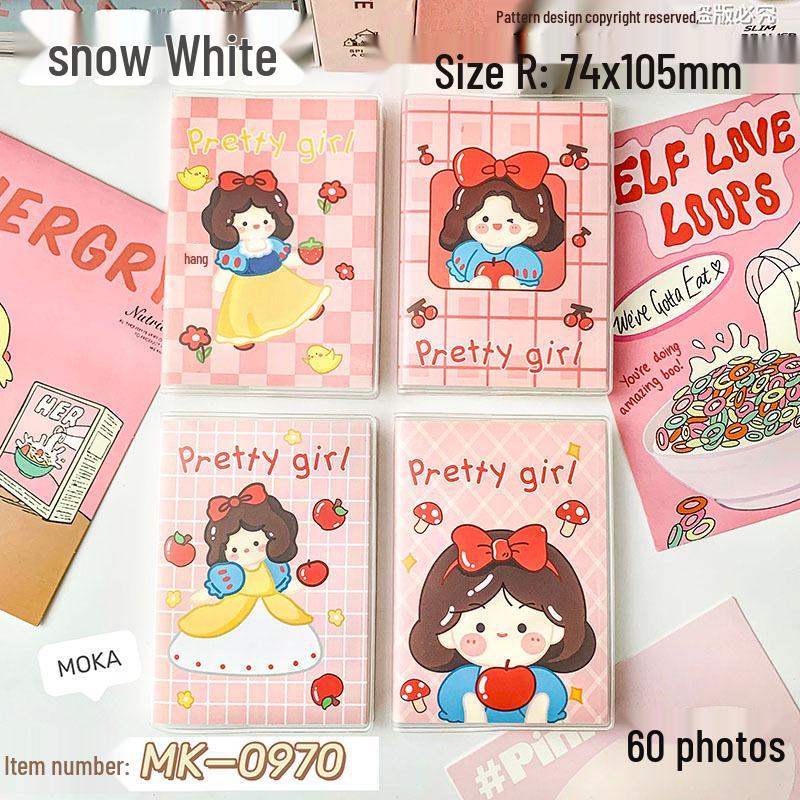 Cute Cartoon A7 Mini Notebook - Inspirational Student Pocket Binder