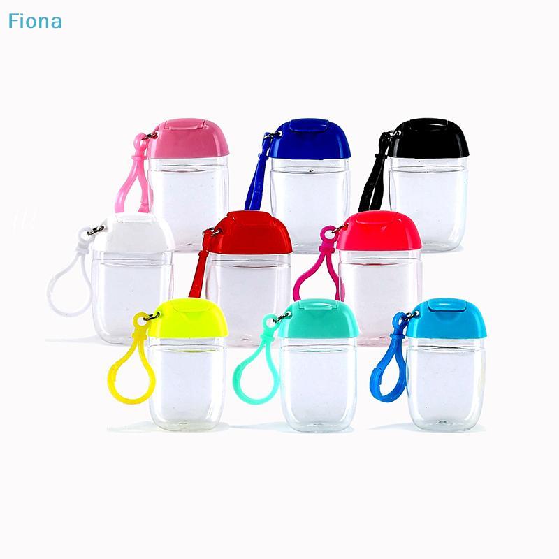 10 Stück 30 ml Mini-Seifenspenderbehälter DIY Tragbare Nachfüllbare Flaschen Mit Haken Handdesinfektionsmittel Kosmetikbehälter Outdoor
