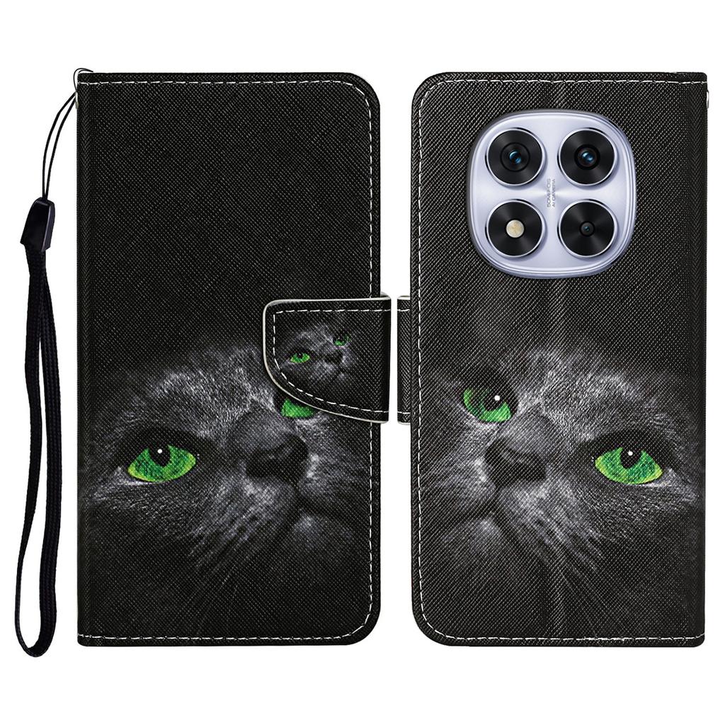 For Xiaomi Redmi Note 14 Pro+ 5G/Note 14 Pro 5G/Note 14 Pro 4G/Poco X7 5G Case Pattern Printing Leather Phone Cover