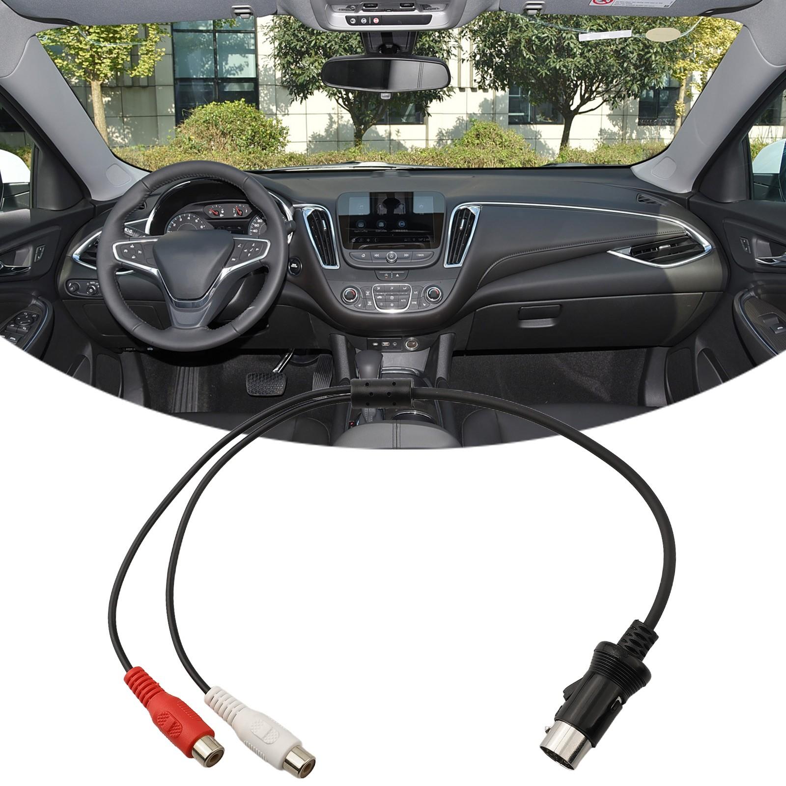 

Premium AUX Audio Adapter For Kenwood CD Player For RCA To 13 Pin Connector