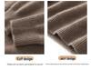 Autumn/Winter Women's Knitwear: Hollow Out Half-High Neck Long Sleeve Loose Slimming Pullover Sweater.