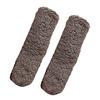 Warm Fluffy Socks Winter Thickened Fuzzy Socks with Elastic Cuffs Solid Color Cozy Sleeping Socks for Indoor Lounging Sleeping