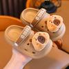 Kapibara Children's Clog Shoes Summer Non-Slip Soft Cushion Boys Closed-Toe Breathable Outdoor Kids Beach Sandals