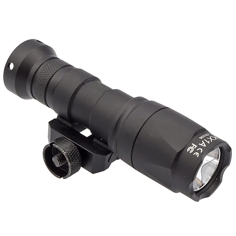 [Military Garage] SF Engraved M300A Type Scout Light & Two-Phase Click Remote Switch, Compatible with 20mm Rails, High-Intensity White LED