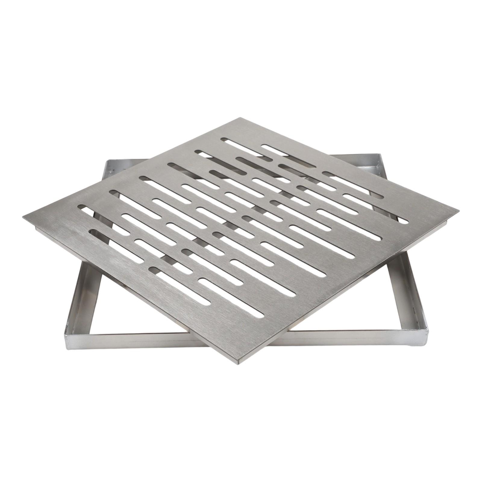 Nerūsējošā tērauda notekas restes 150mm 200mm