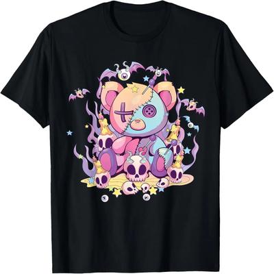 Pastel Goth Teddybär Voodoo-Puppe Niedliche Ästhetik Für Teenager T-Shirt