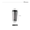 Ceramic Liner Travel Cup With Lid Leakproof Insulated Thermal Mug Coffee Cup Keep Hot And Cold Tumbler